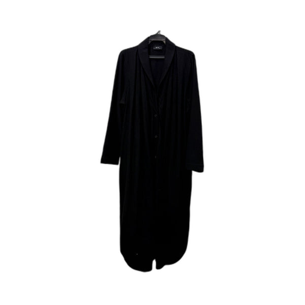 Etal Womens Long Wool Coat in Black, Size 4 - Premium Outerwear