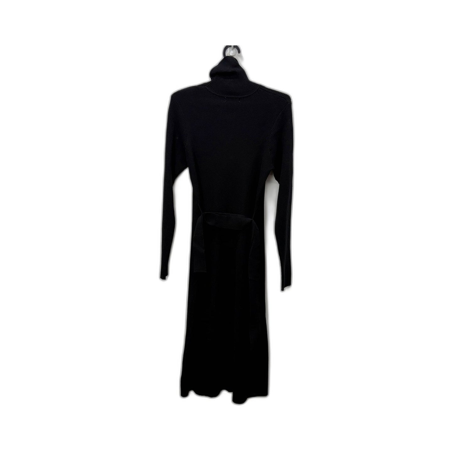 Tussah Womens Pullover Sweater Dress Black Turtleneck Long Sleeve Size 14