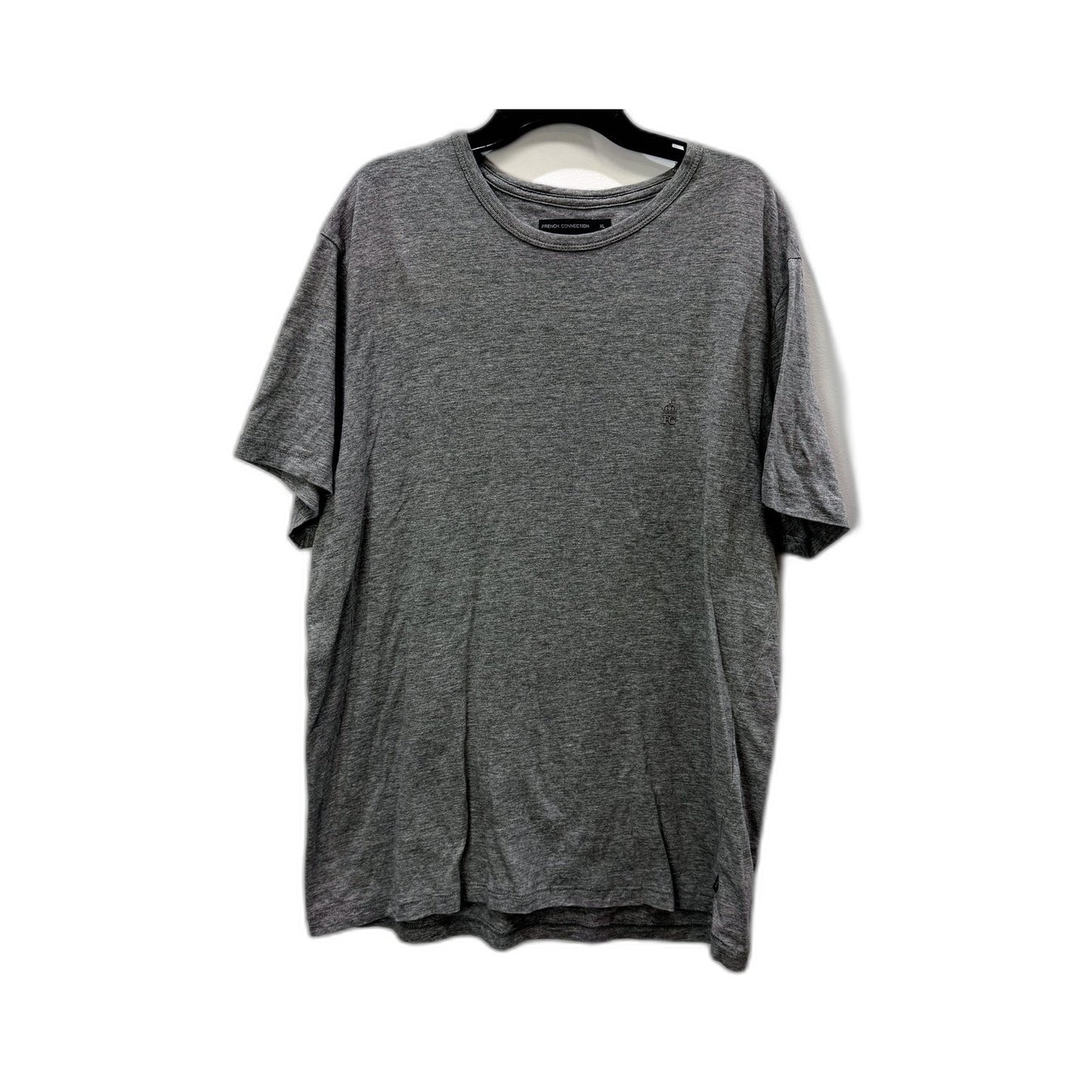 French Connection Mens Gray Pullover Sweatshirt XL - Comfortable Casual Wear
