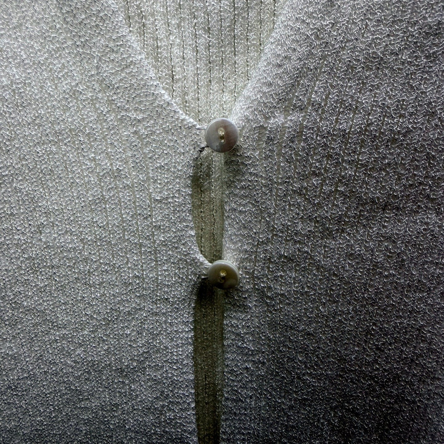 Subtitled Womens Ribbed Knit Pullover Sweater Crew Neck in White, Size S NEW