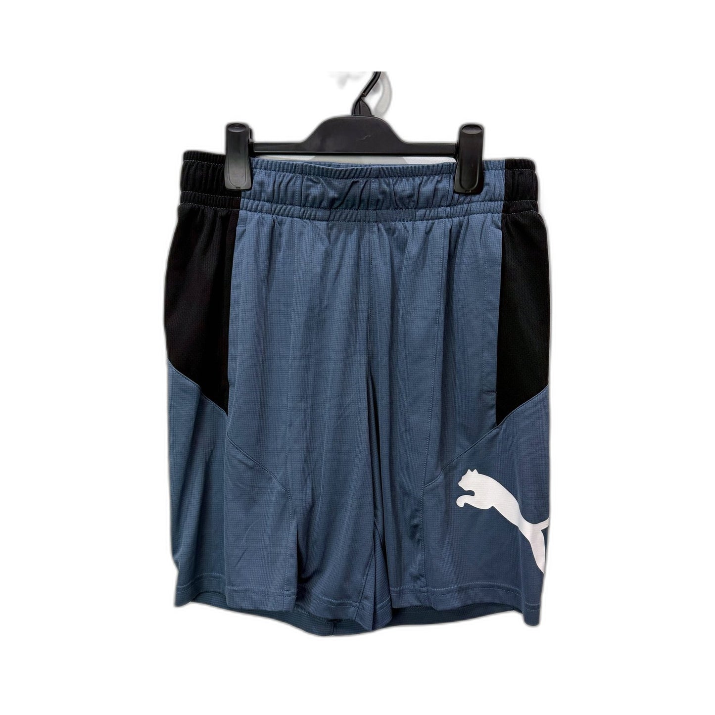 Puma Boys Way 1 Athletic Shorts in Gray for Junior Large Size