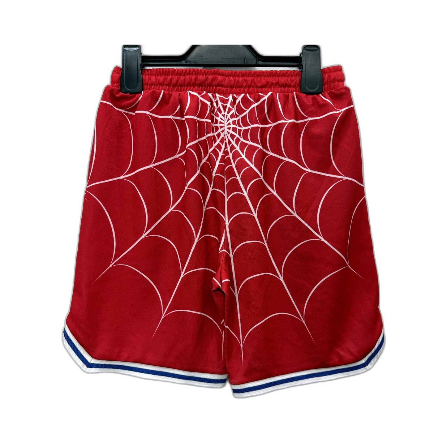 Marvel Boys Spiderman Graphic Athletic Shorts in Red for Ages 9-10
