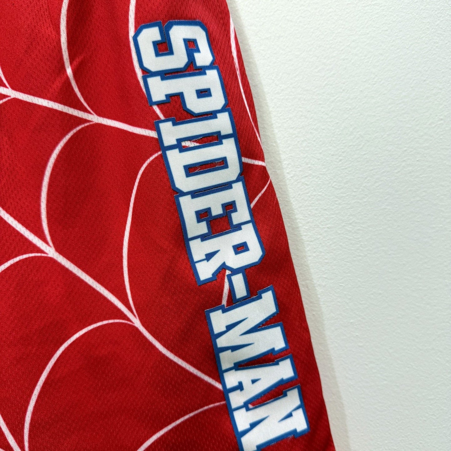 Marvel Boys Spiderman Graphic Athletic Shorts in Red for Ages 9-10