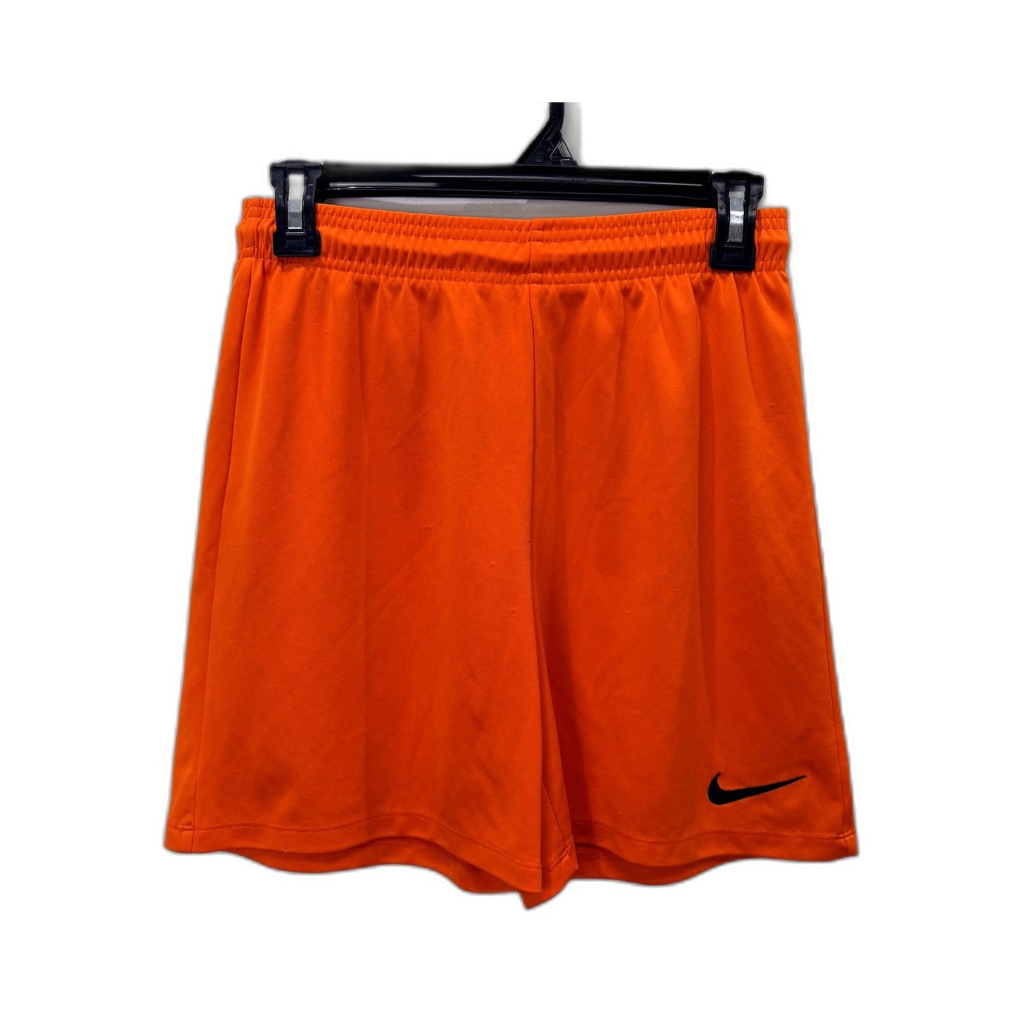 Nike Boys Orange Sports Shorts | Pullover Athletic Activewear Size L