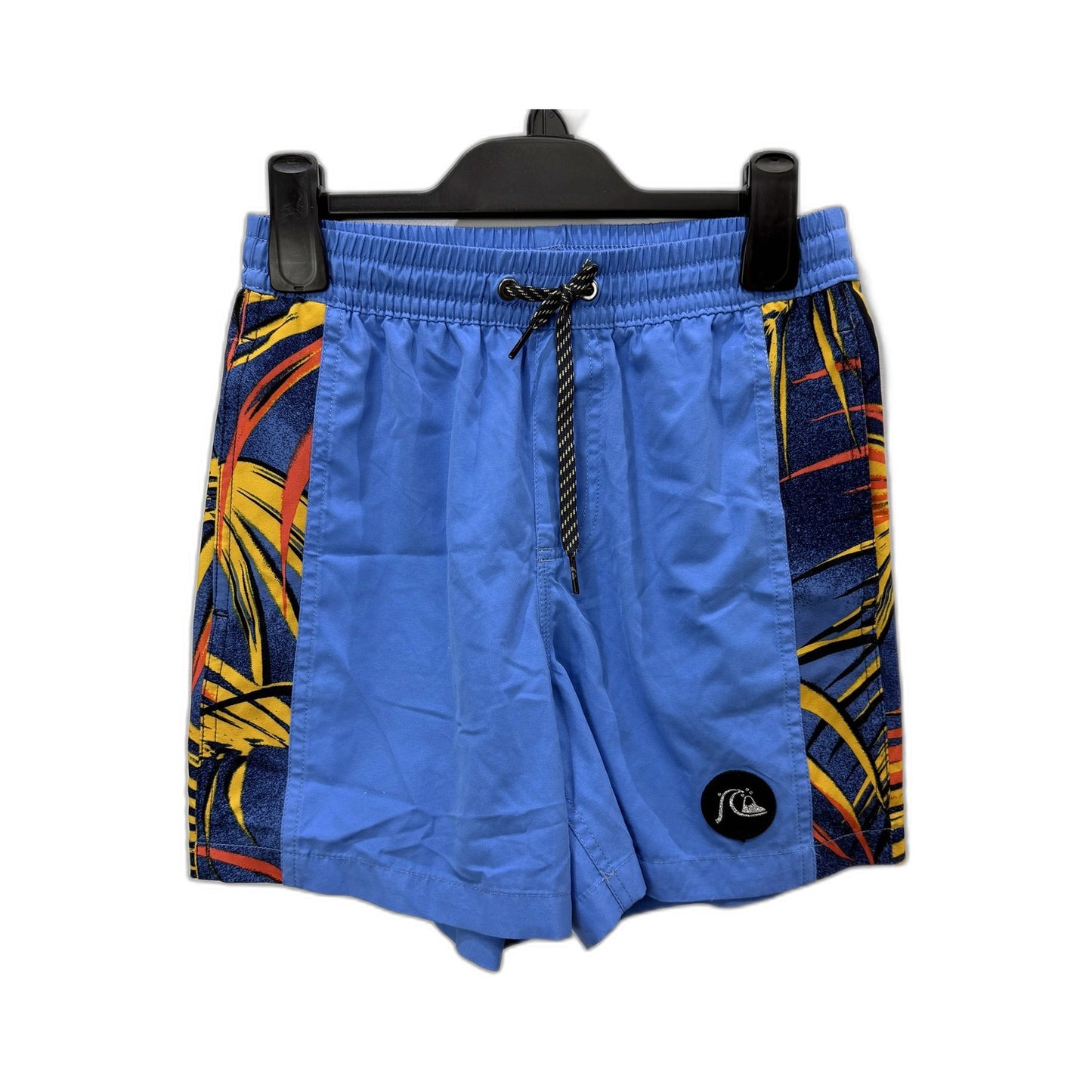 Quiksilver Boys Swimwear Shorts Colorblock Swim Trunks Elastic Waist Drawstring