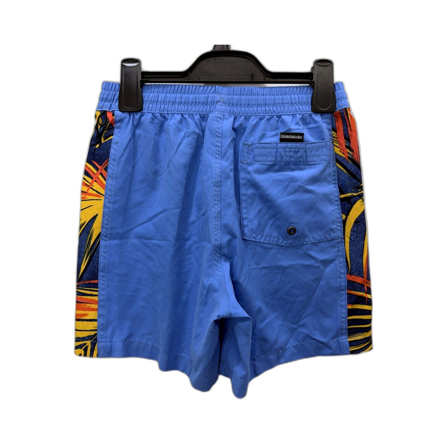 Quiksilver Boys Swimwear Shorts Colorblock Swim Trunks Elastic Waist Drawstring