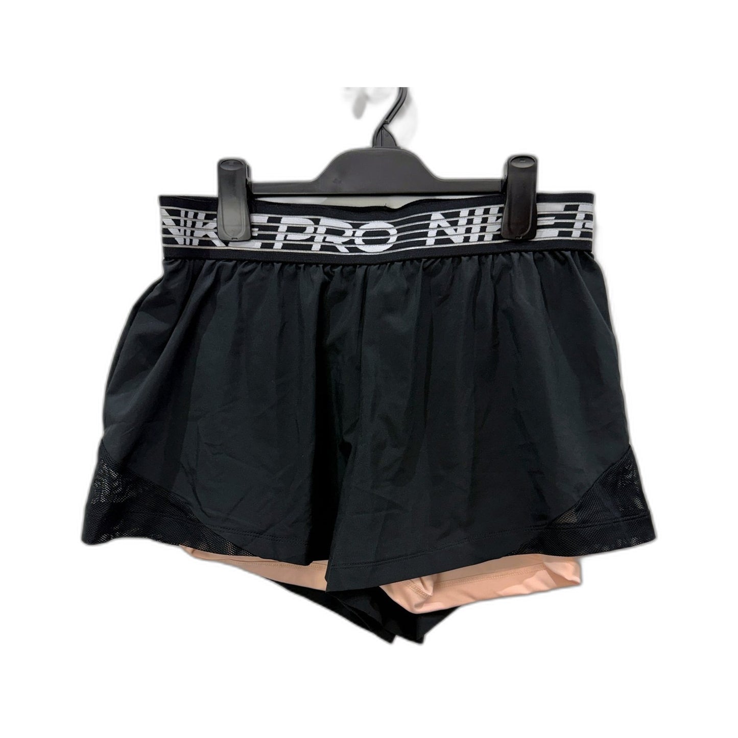 Nike Womens Dri-Fit Pro Athletic Shorts in Black, Size L