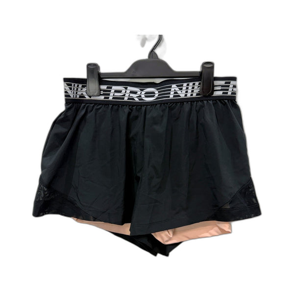 Nike Womens Dri-Fit Pro Athletic Shorts in Black, Size L