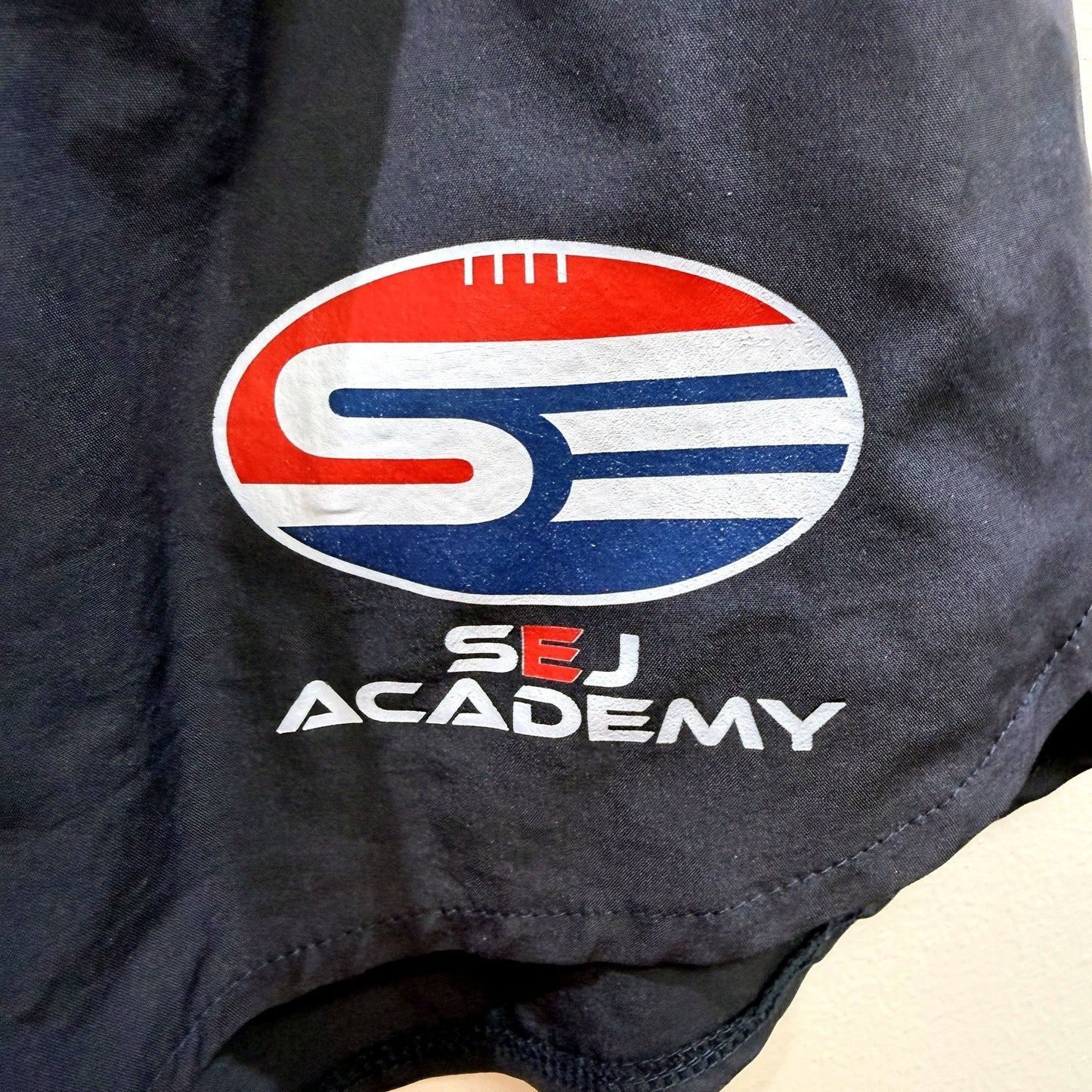 SEJ Academy Boys Navy Athletic Shorts - Lightweight & Breathable, XS
