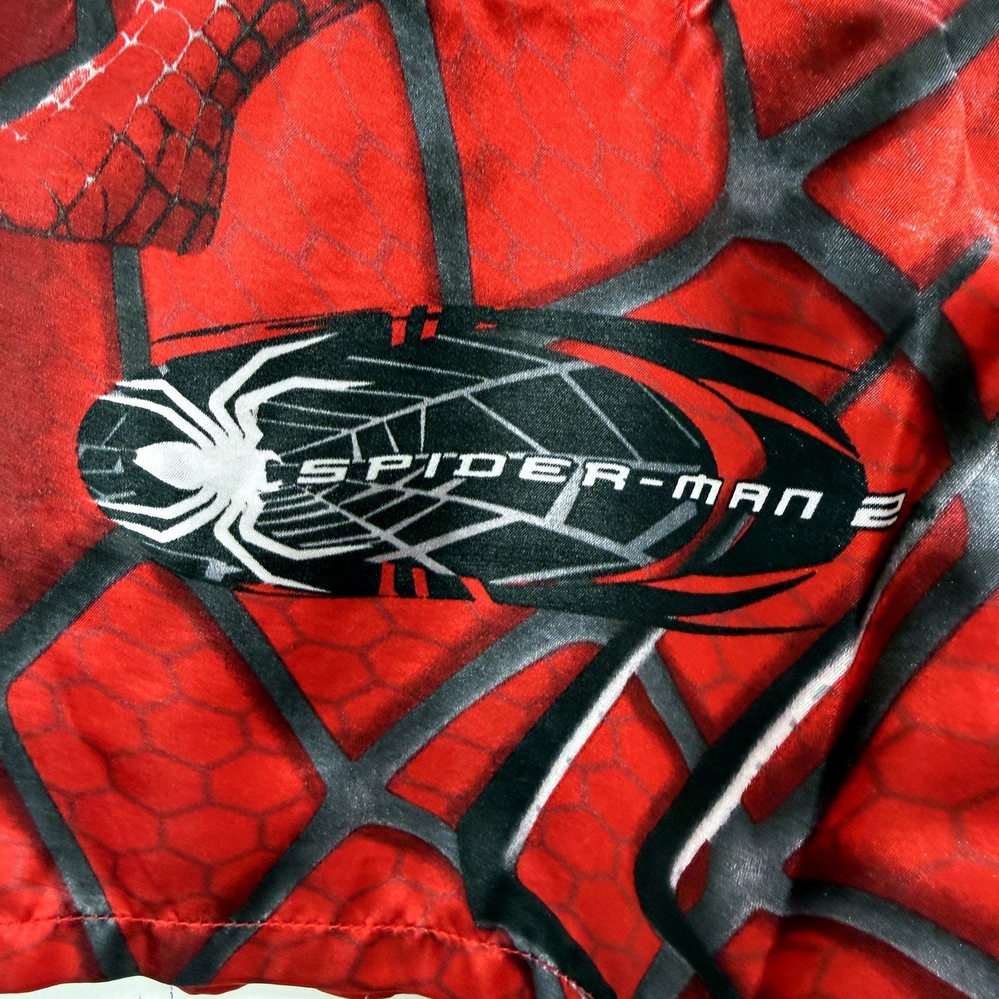 Spider-Man Boys Superhero Pajama Bottoms Red Black Comfortable Size 10-12