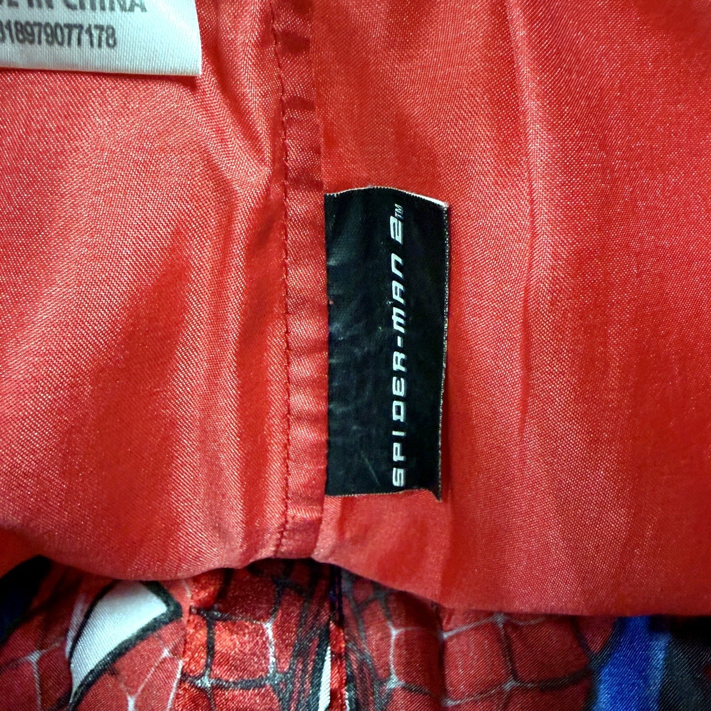 Spider-Man Boys Superhero Pajama Bottoms Red Black Comfortable Size 10-12