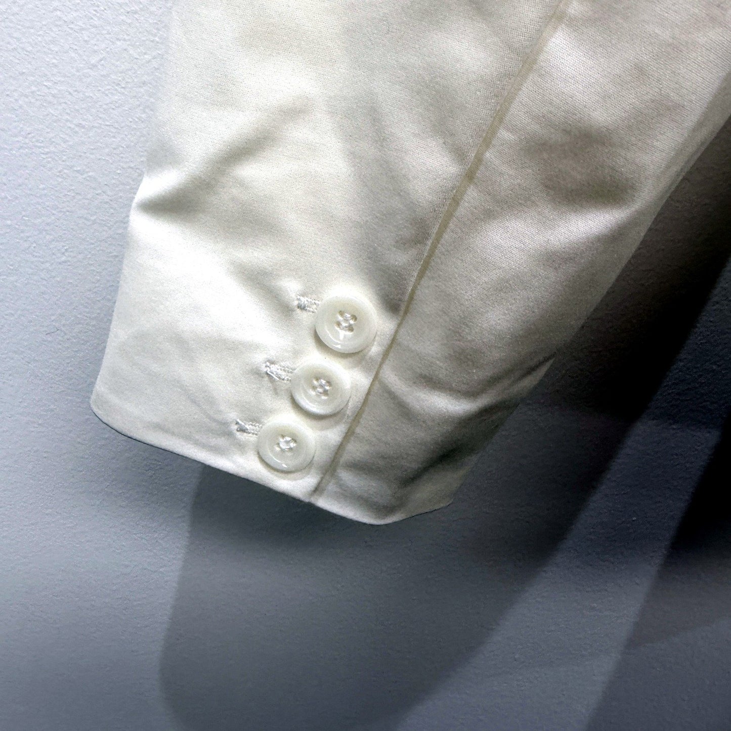 Jacquie Womens Cream Lightweight Elastic Waist Blazer Size 12