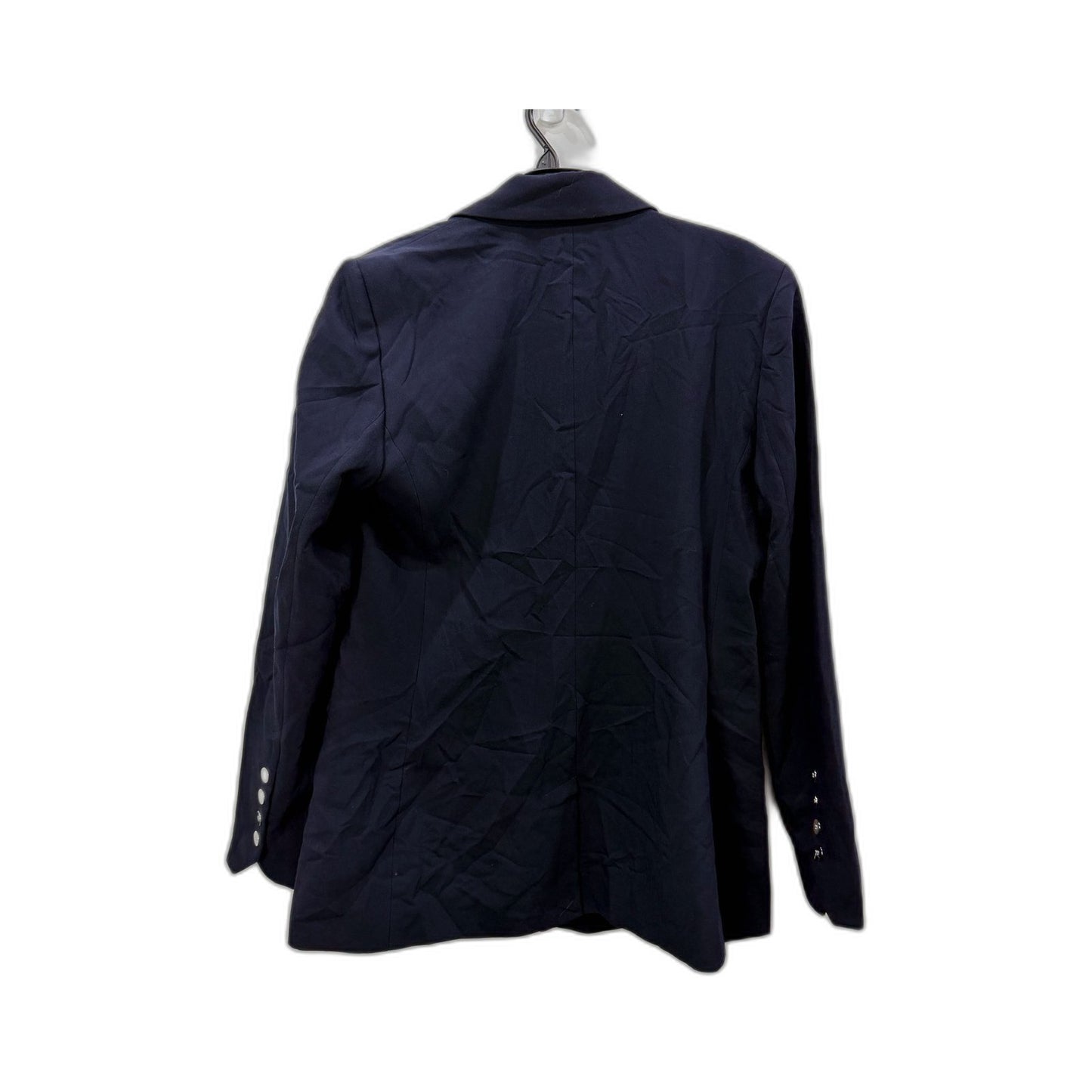 Portmans Womens Navy Blue Double Breasted Blazer Size 14 NEW