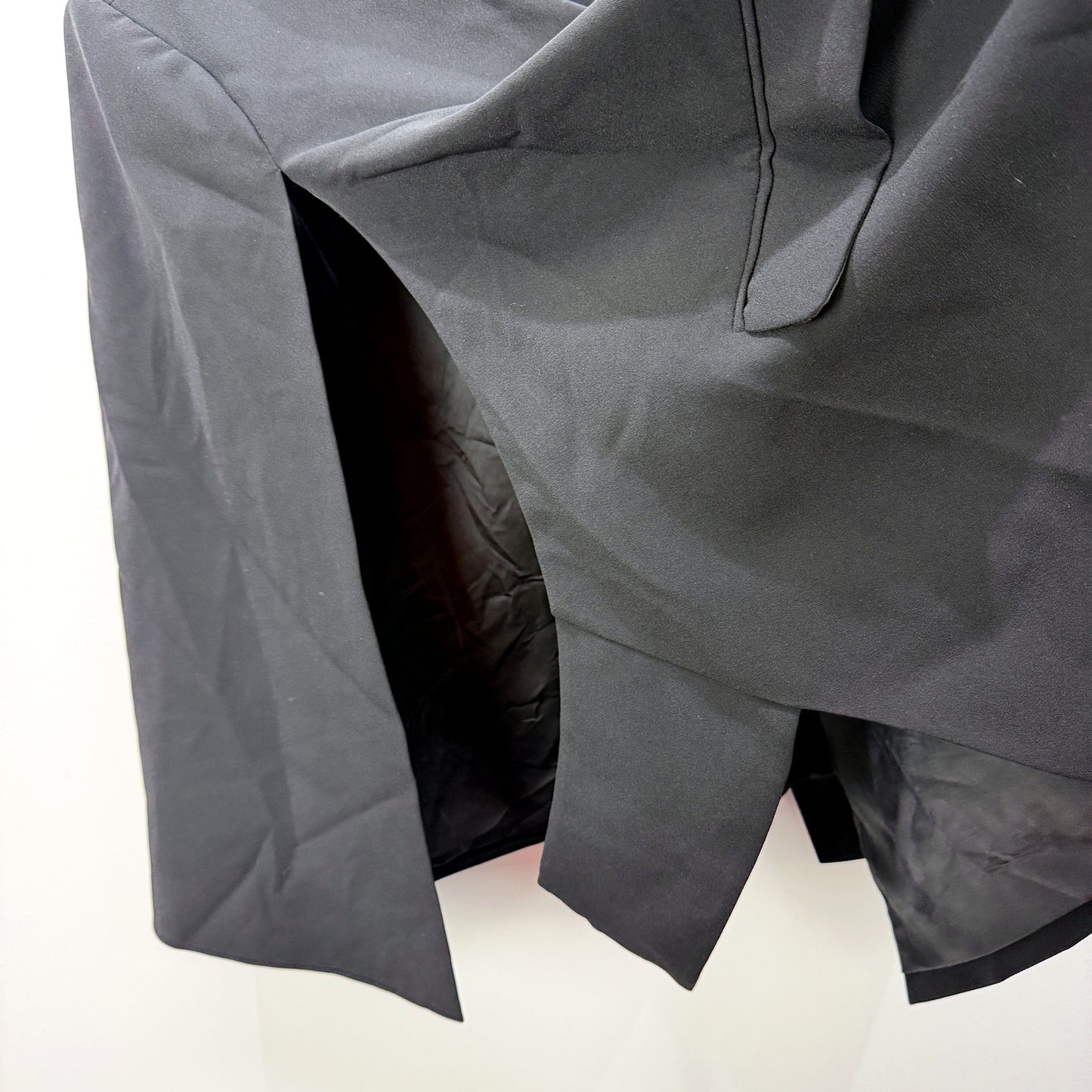 Forever New Womens Oversized Black Cape Cloak Vest Size 22