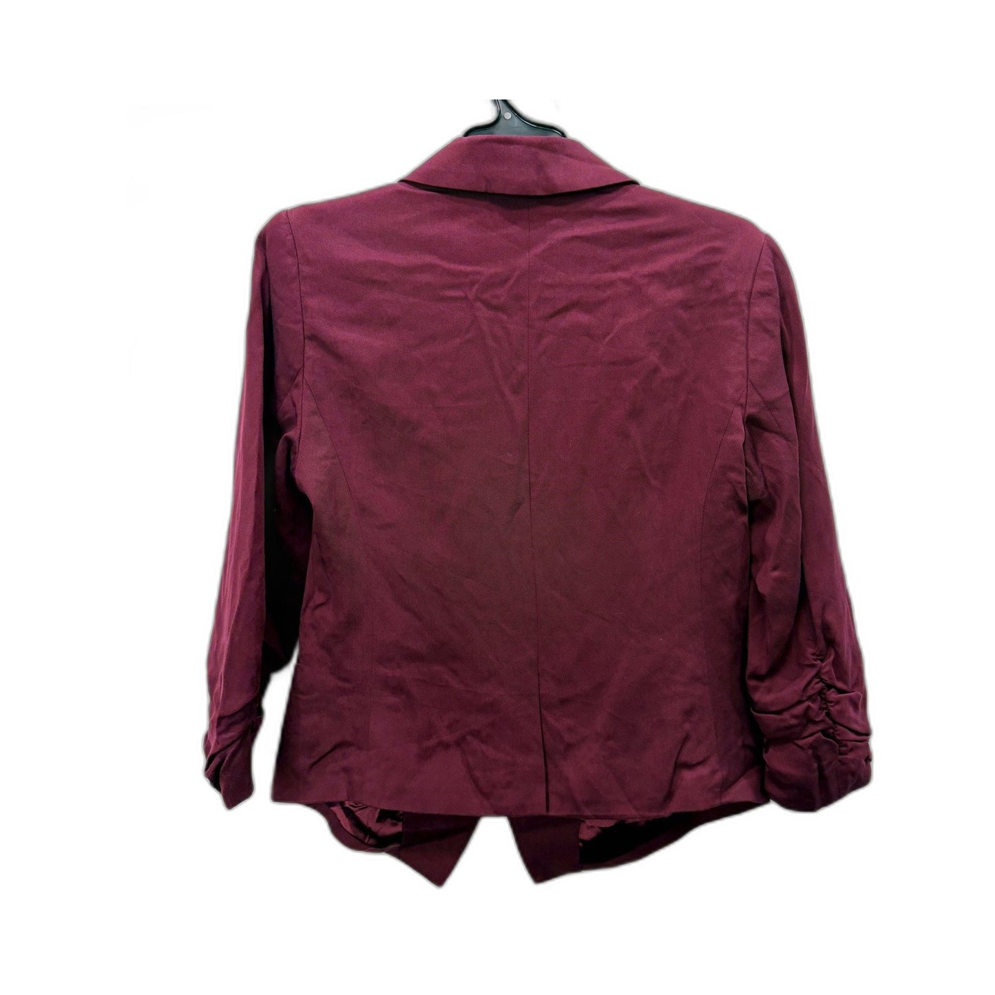 Jacque Womens Plum Lightweight Formal Workwear Blazer by - Size 8