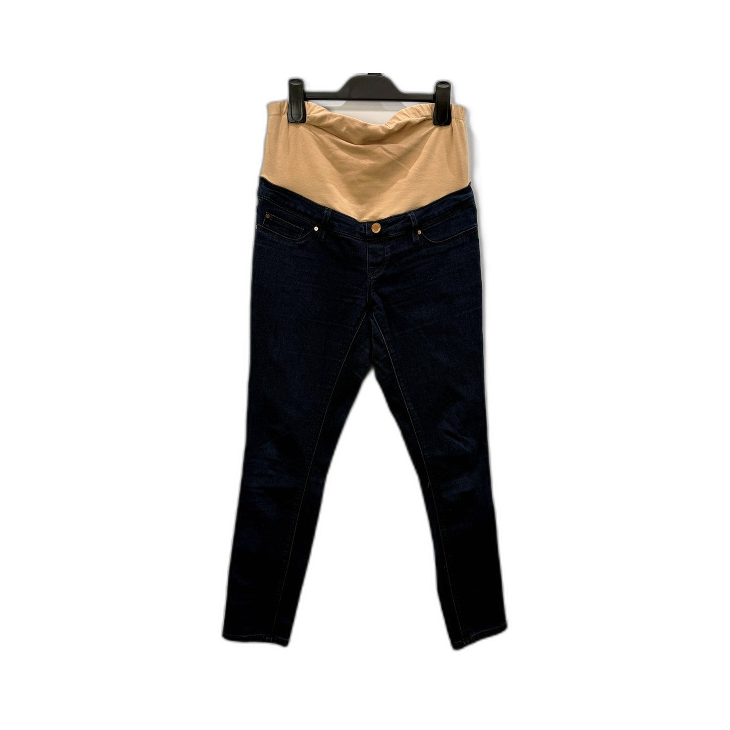 Maternity Skinny Jeans Womens - Navy Blue Denim Size 10 by West