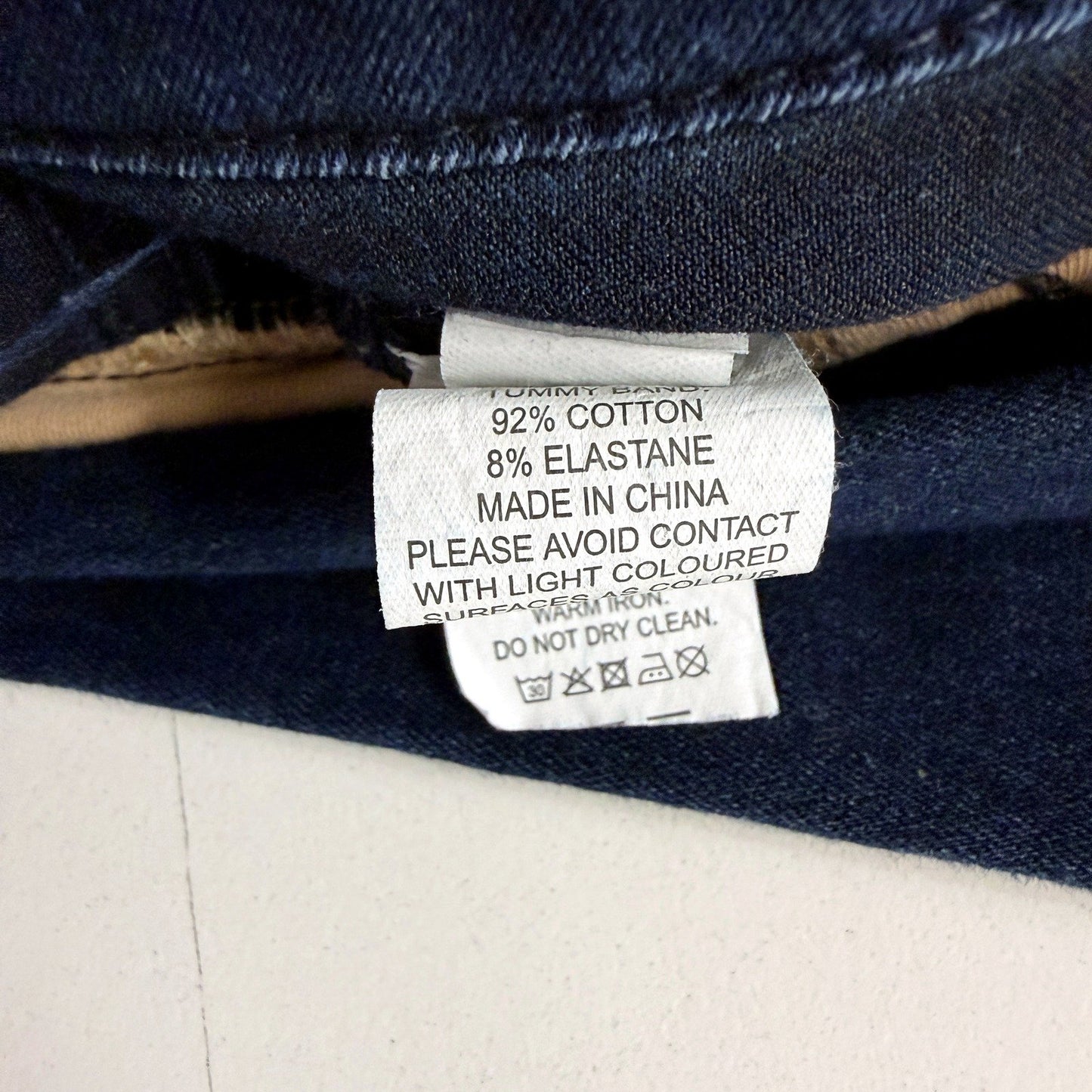 Maternity Skinny Jeans Womens - Navy Blue Denim Size 10 by West