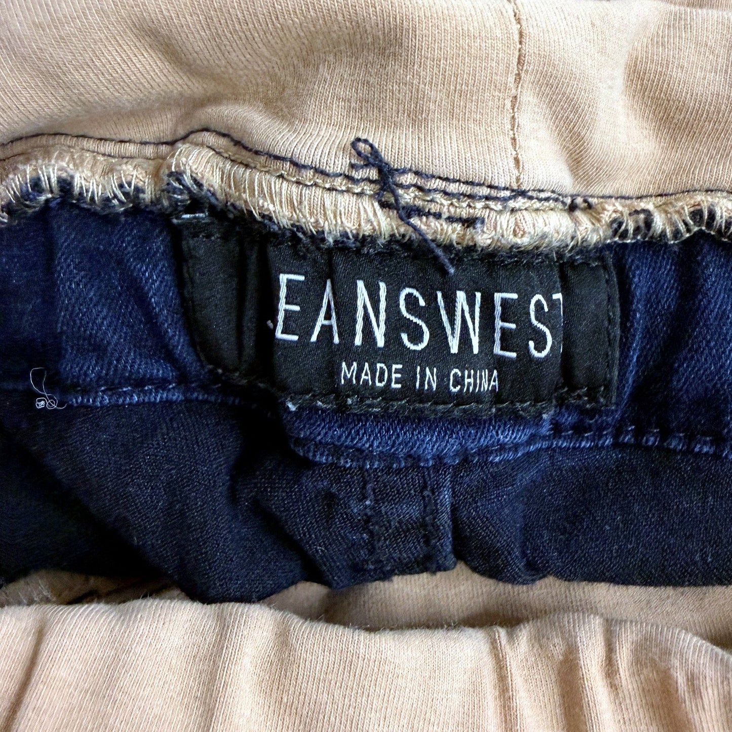 Maternity Skinny Jeans Womens - Navy Blue Denim Size 10 by West
