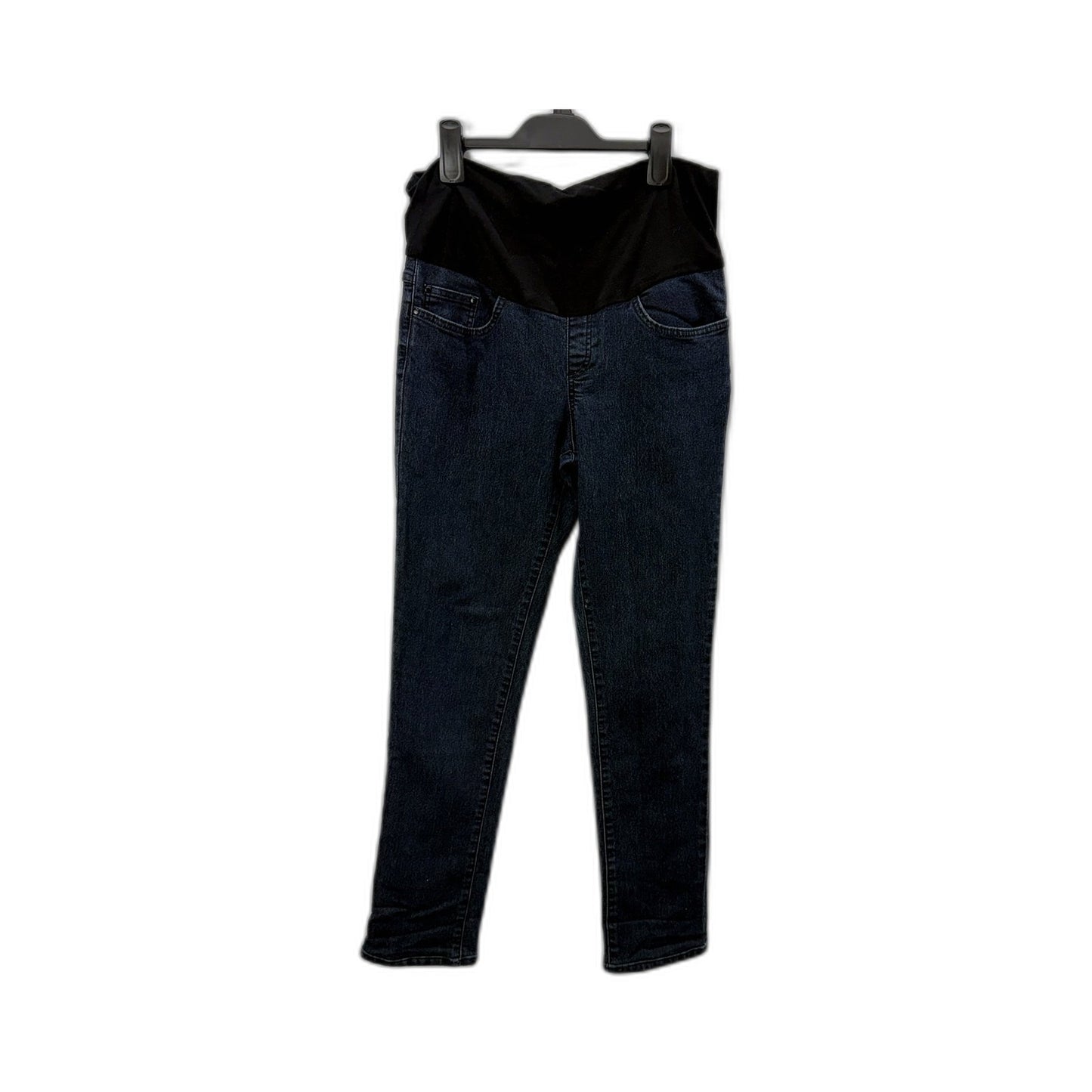 Ripe Denim Womens Maternity Jeans Dark Blue Comfortable Stretch Size Medium