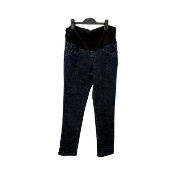 Ripe Denim Womens Maternity Jeans Dark Blue Comfortable Stretch Size Medium