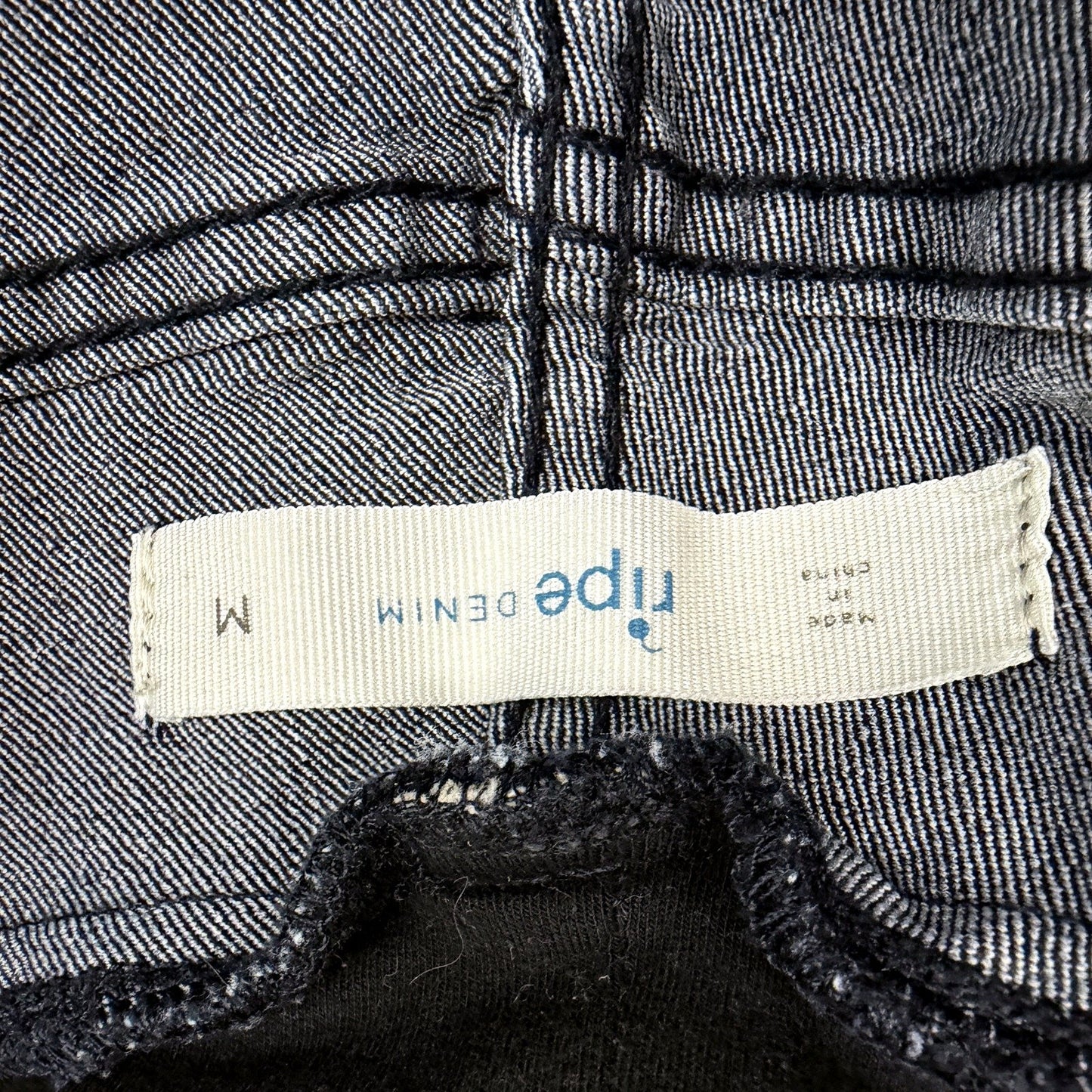 Ripe Denim Womens Maternity Jeans Dark Blue Comfortable Stretch Size Medium
