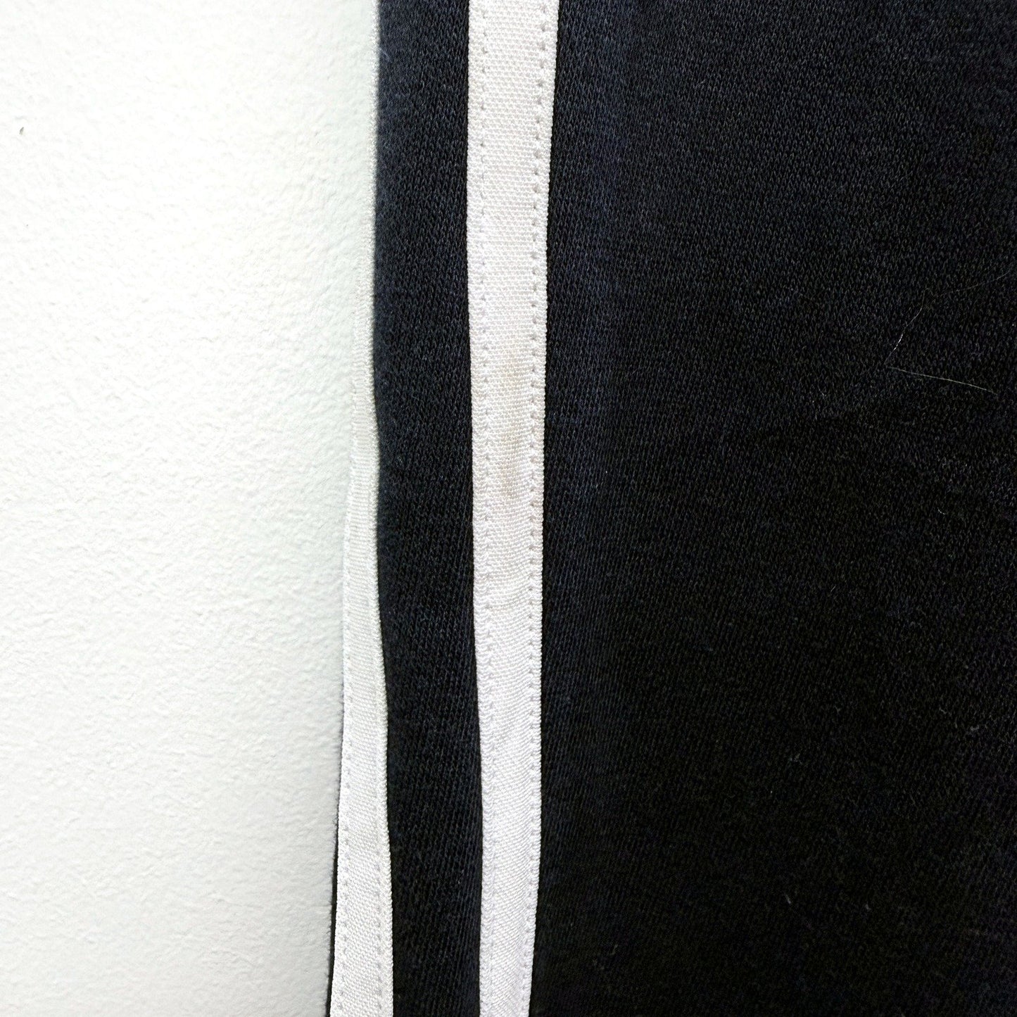 adidas Womens Navy Blue Drawstring Sweatpants with Pockets - Size L