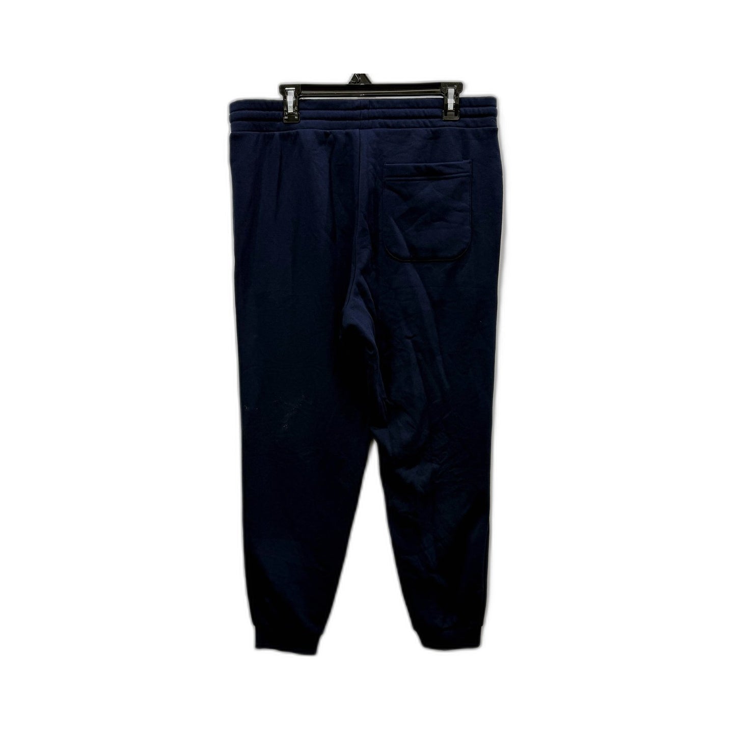 Converse Mens Navy Blue Sweatpants Drawstring Pockets Comfortable Casual Size L