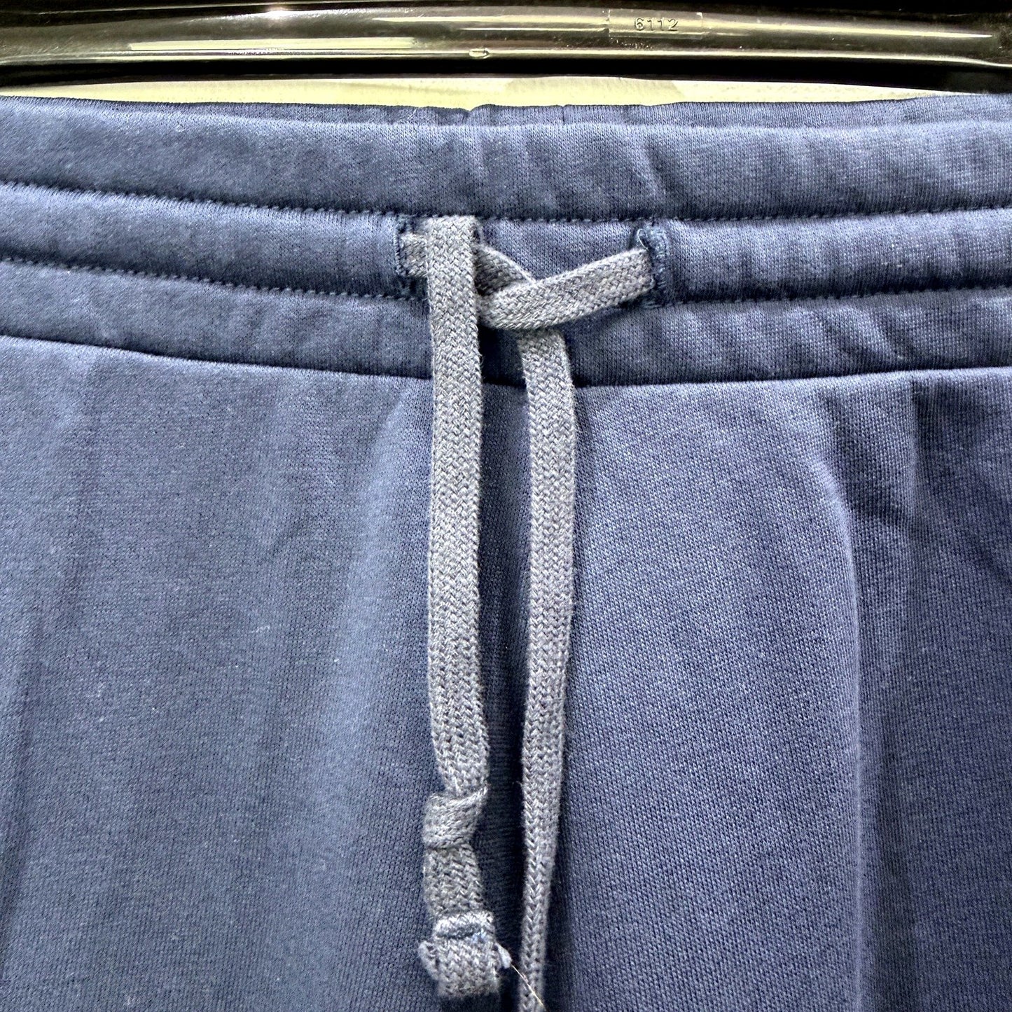 Converse Mens Navy Blue Sweatpants Drawstring Pockets Comfortable Casual Size L