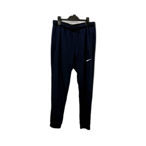 Nike Mens Dri-Fit Navy Blue Athletic Sweatpants for Workout, Size M