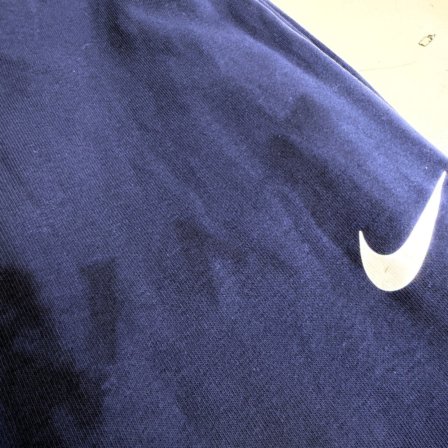 Nike Mens Dri-Fit Navy Blue Athletic Sweatpants for Workout, Size M