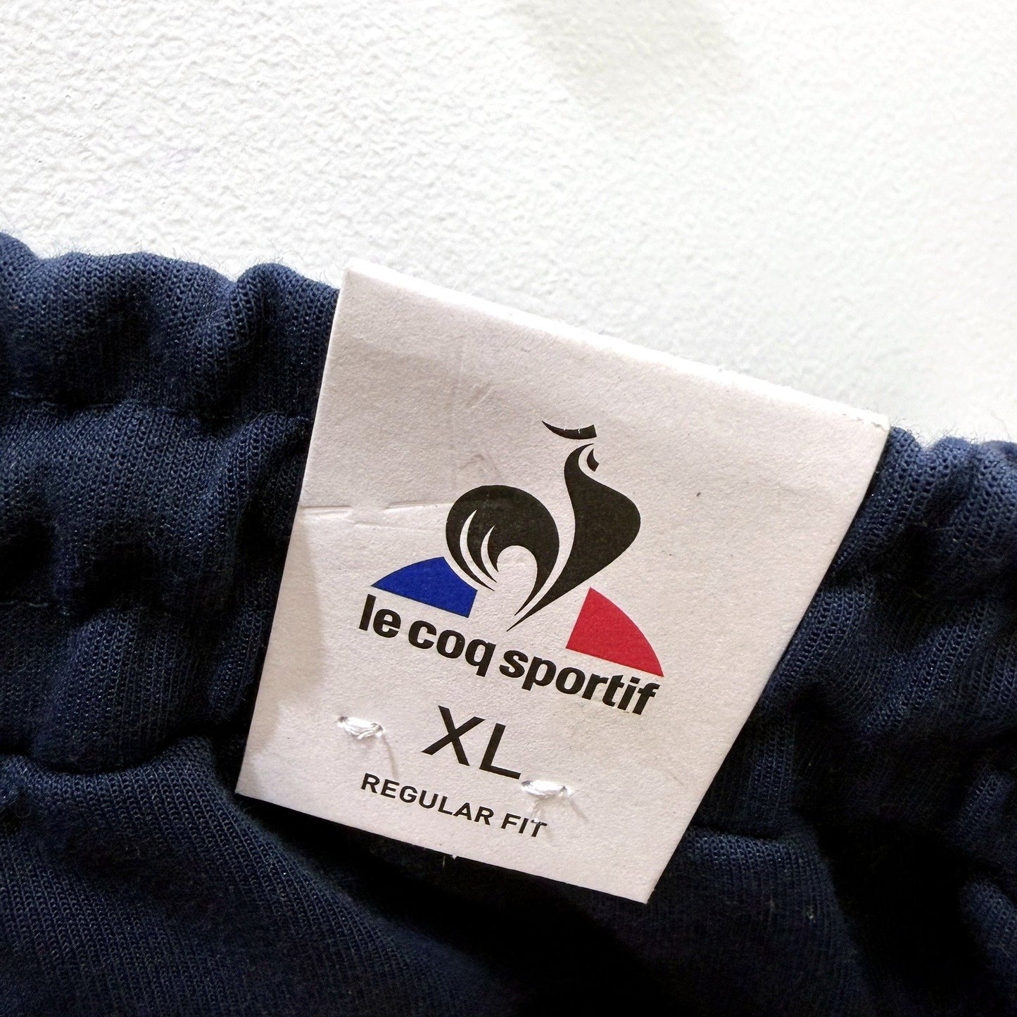 Le Coq Sportif Mens Track Pants Blue Relaxed Fit Athletic Lounge Joggers NEW