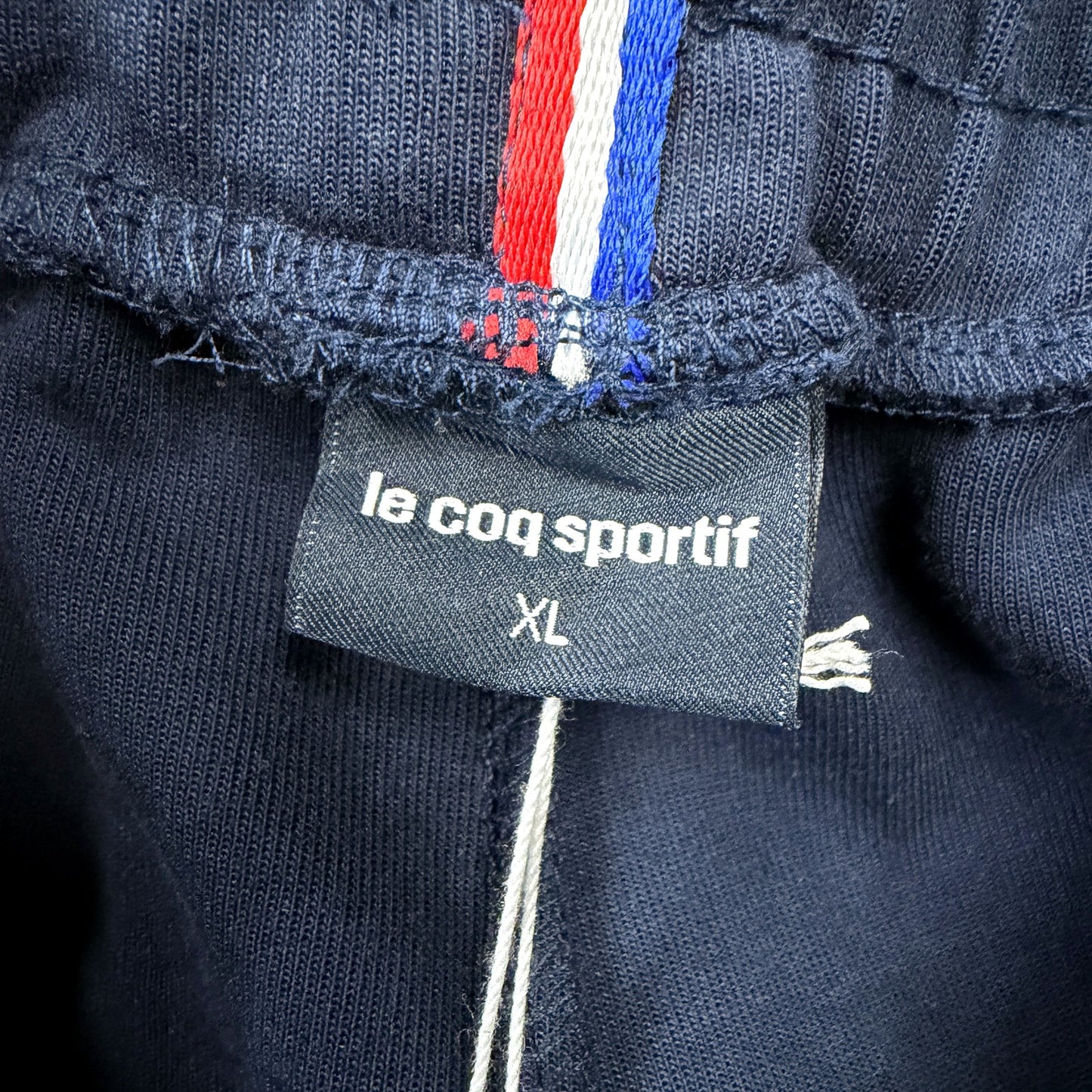 Le Coq Sportif Mens Track Pants Blue Relaxed Fit Athletic Lounge Joggers NEW