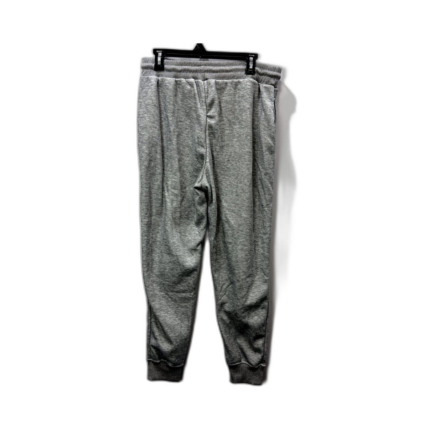 The North Face Mens Gray Sweatpants with Drawstring and Elastic Cuffs - Size L