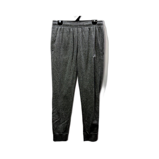 Nike Mens Gray Sweatpants - Comfortable Athletic Joggers Size M