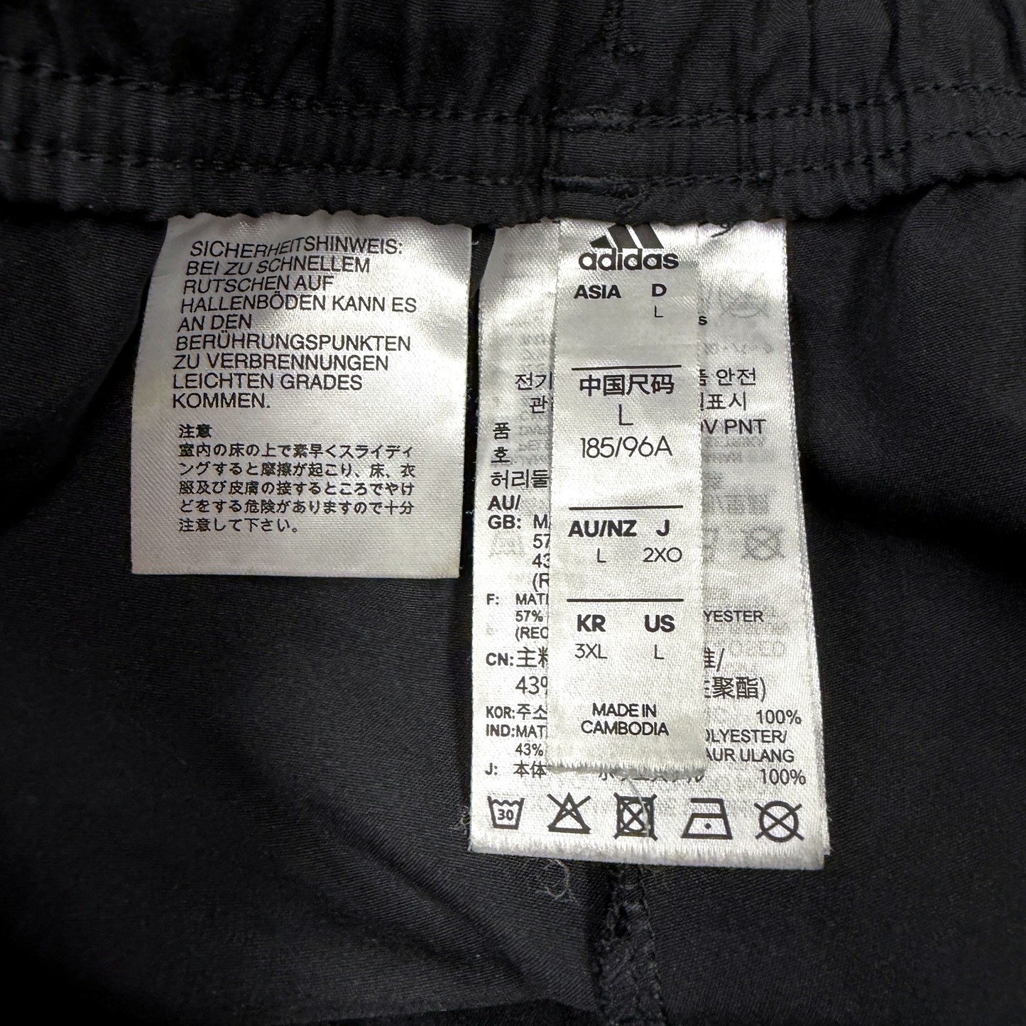 adidas Womens TIRO21 Woven Track Pants, Black, Size L