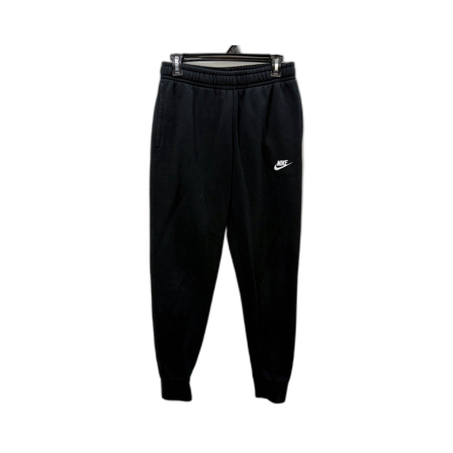 Nike Womens Cotton Blend Black Sweatpants - Small Size