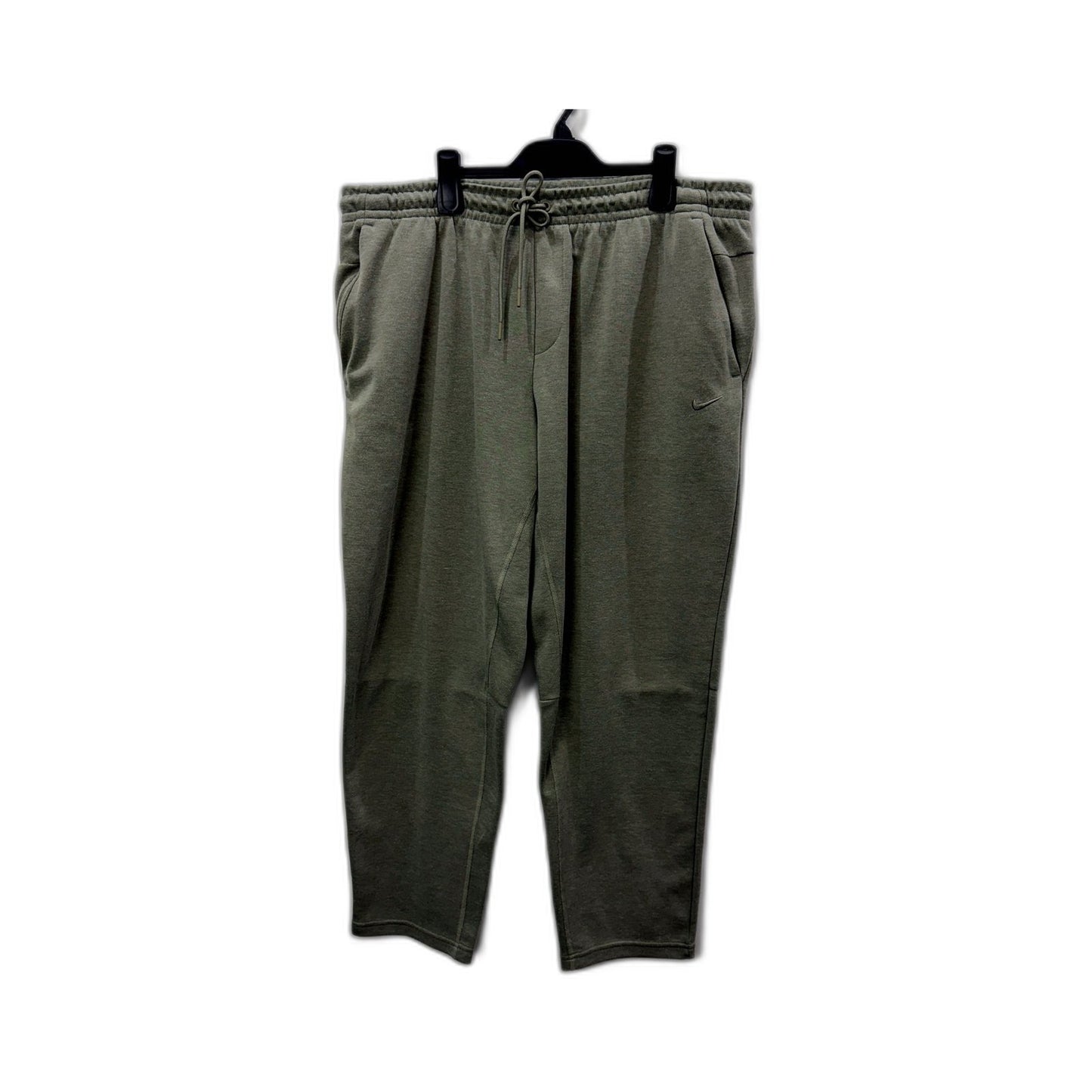 Nike Mens Green Sweatpants with Drawstring Pockets, XL Size