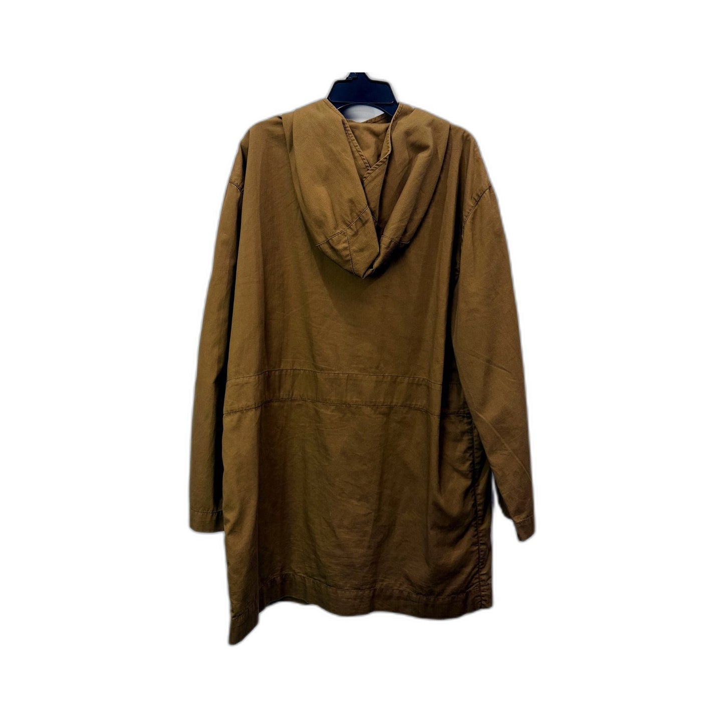 Country Road Womens Hooded Jacket - Casual Tan Beige Outerwear Size M