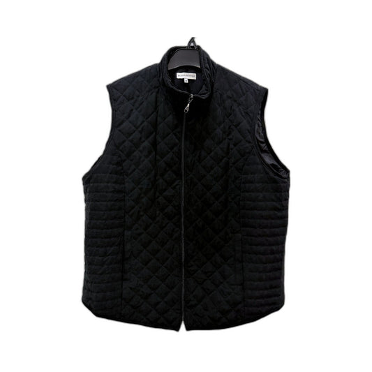 Black Pepper Womens Quilted Polyester Insulated Vest in Size 20