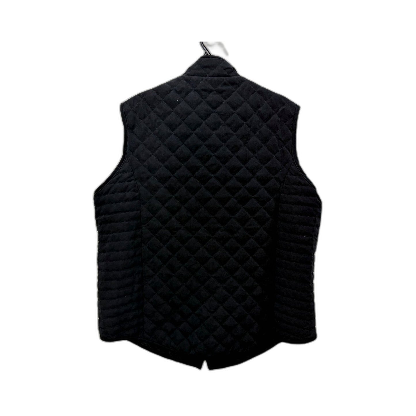 Black Pepper Womens Quilted Polyester Insulated Vest in Size 20