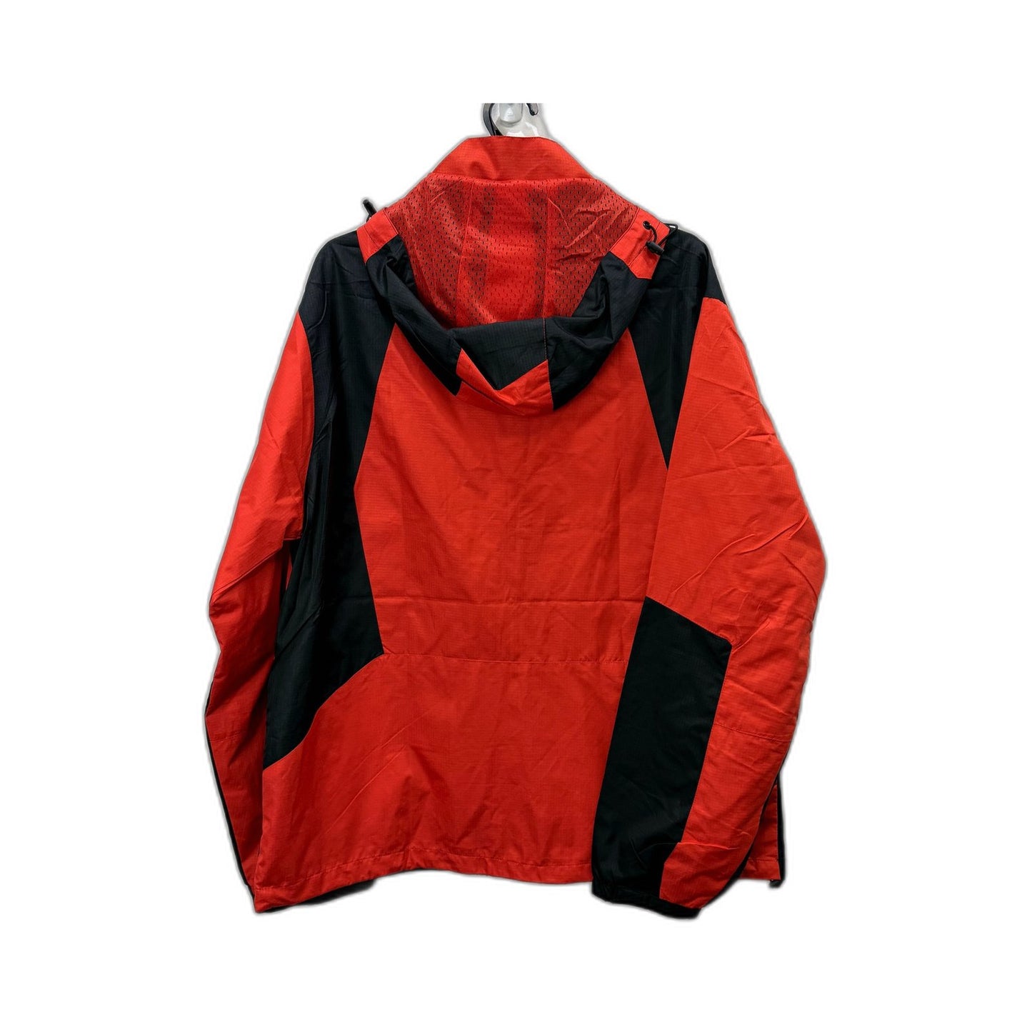 Lee Cooper Mens Lightweight Hooded Jacket in Red/Black, Size XL NEW