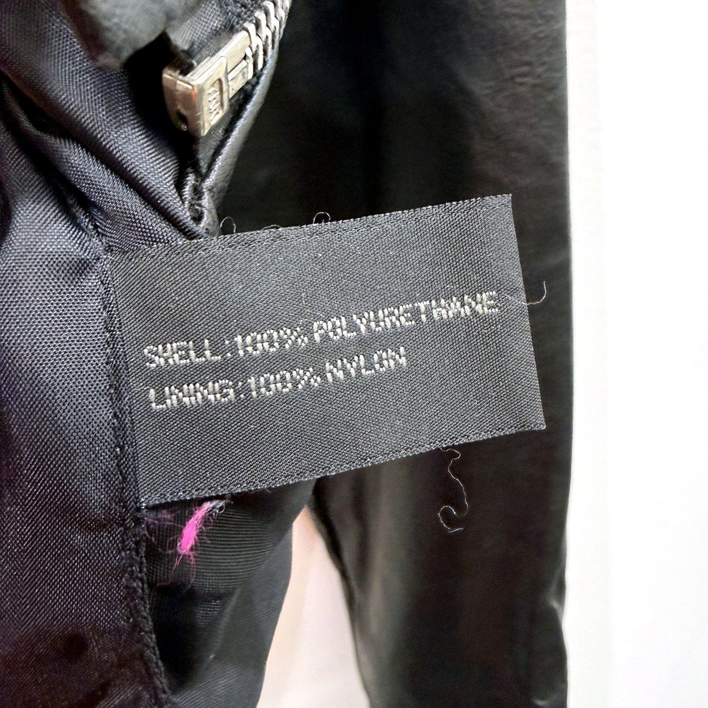 Glassons Womens Faux Leather Jacket in Black, Size 10 - Stylish Outerwear