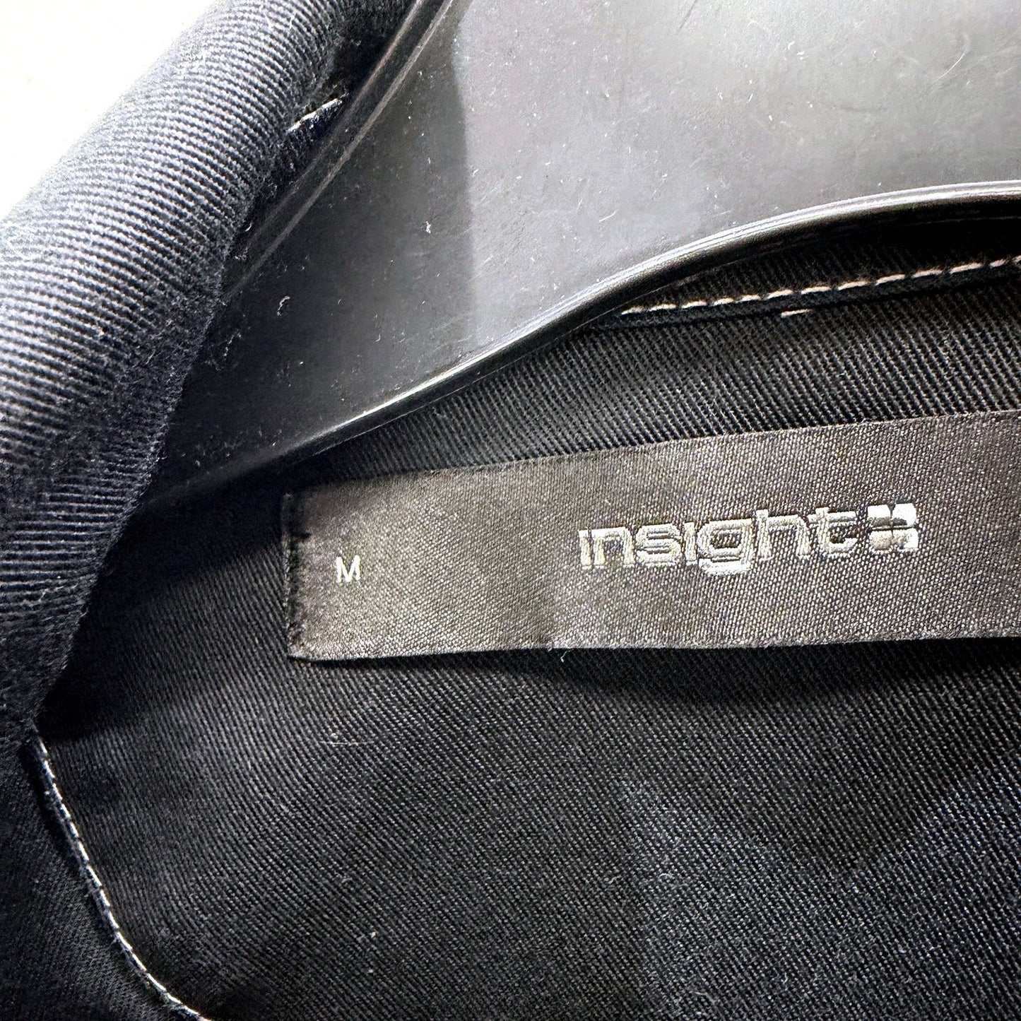 Insight Womens Cropped Lightweight Tweed Jacket in Black, Size M NEW