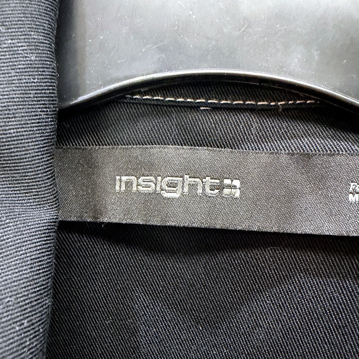 Insight Womens Cropped Lightweight Black Tweed Jacket Size S NEW