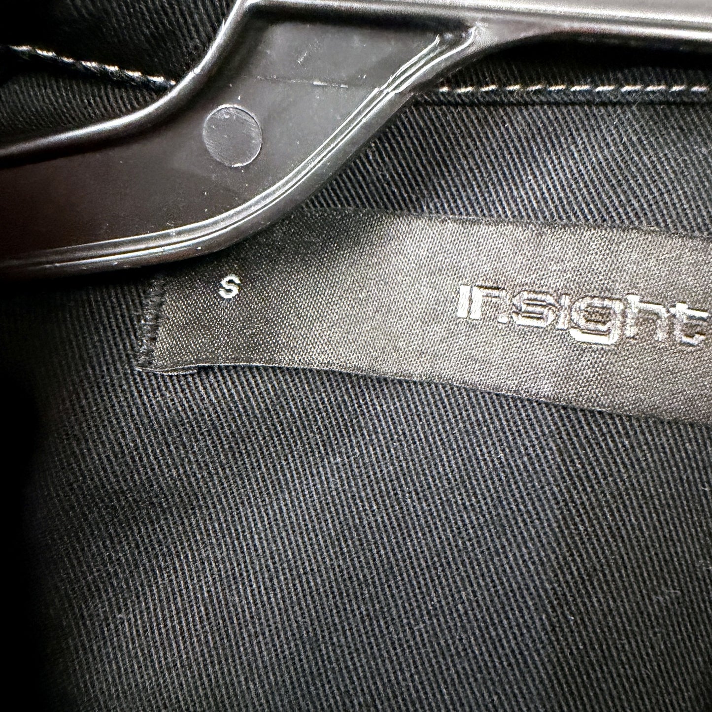 Insight Womens Cropped Lightweight Black Tweed Jacket Size S NEW