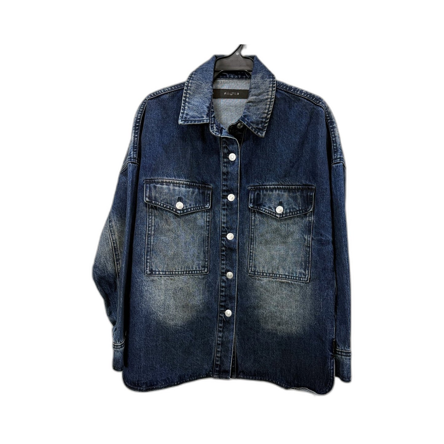 Insight Womens Oversized Dark Blue Denim Jacket in XS Size NEW