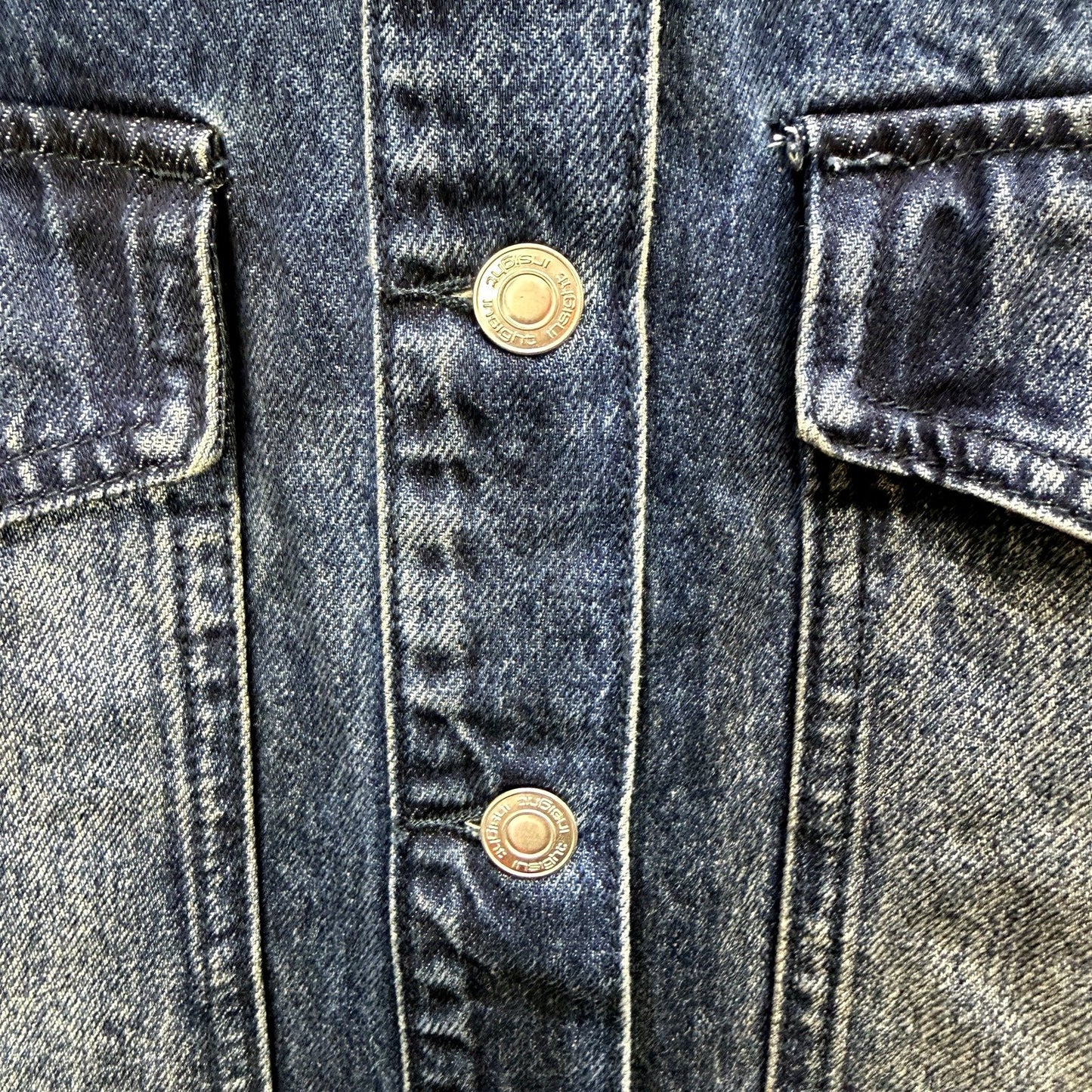 Insight Womens Oversized Dark Blue Denim Jacket in XS Size NEW