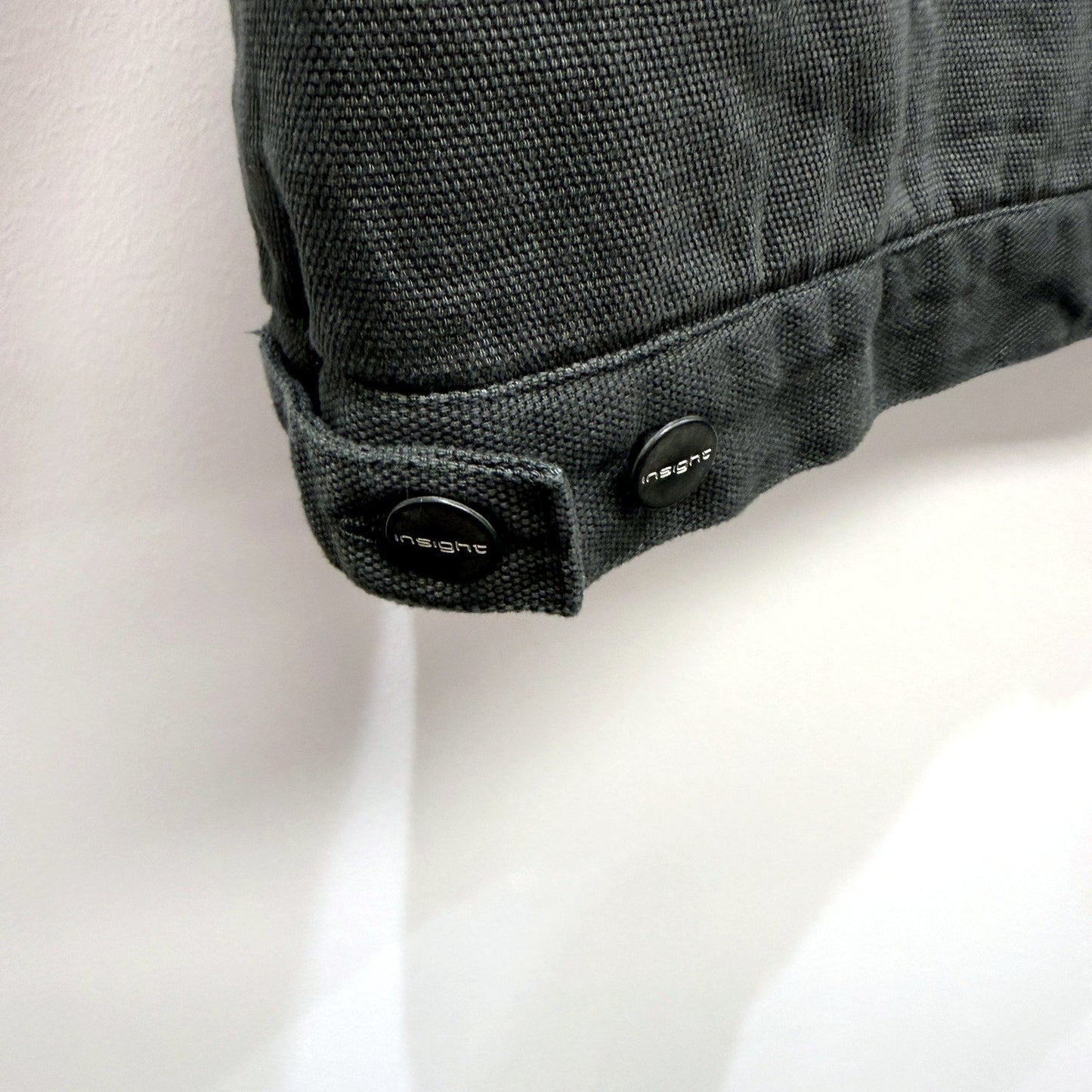 Insight Mens Casual Cotton Development Jacket in Dark Grey Size S NEW