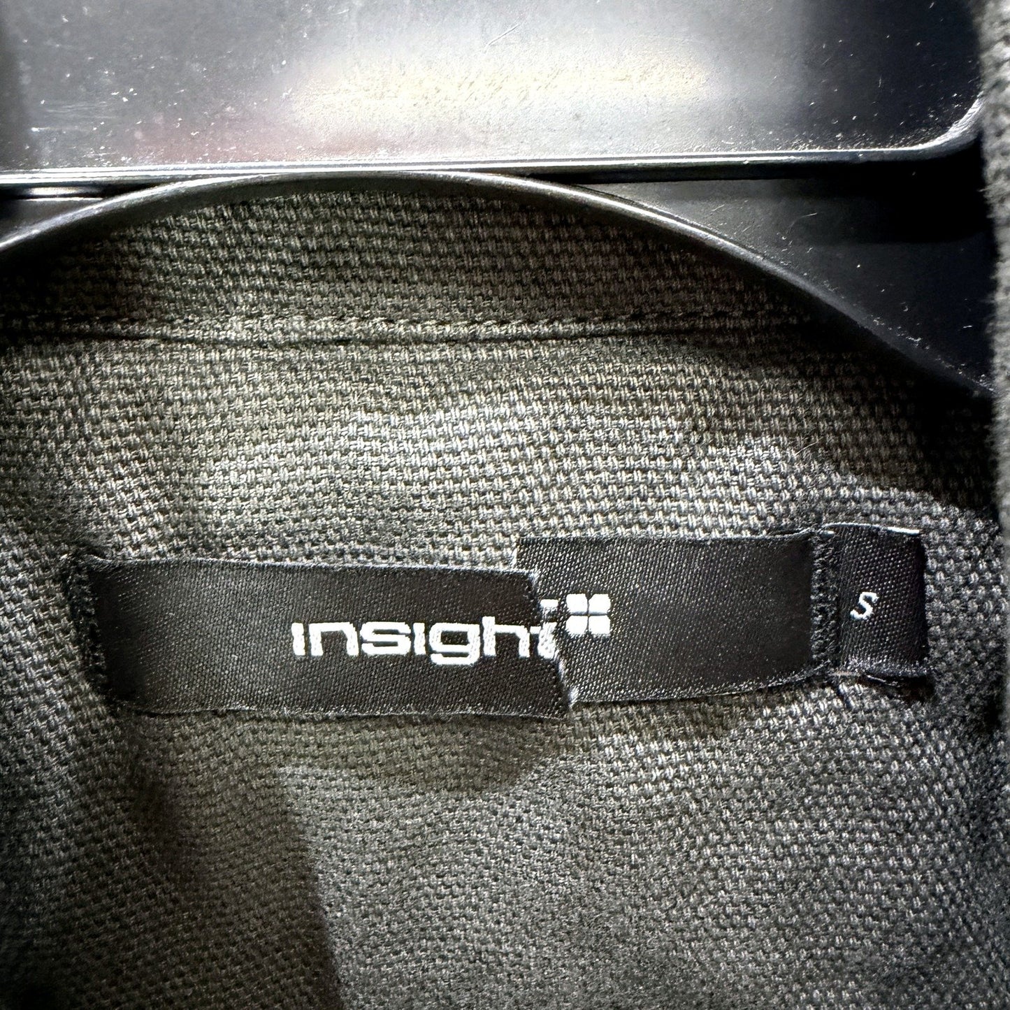 Insight Mens Casual Cotton Development Jacket in Dark Grey Size S NEW