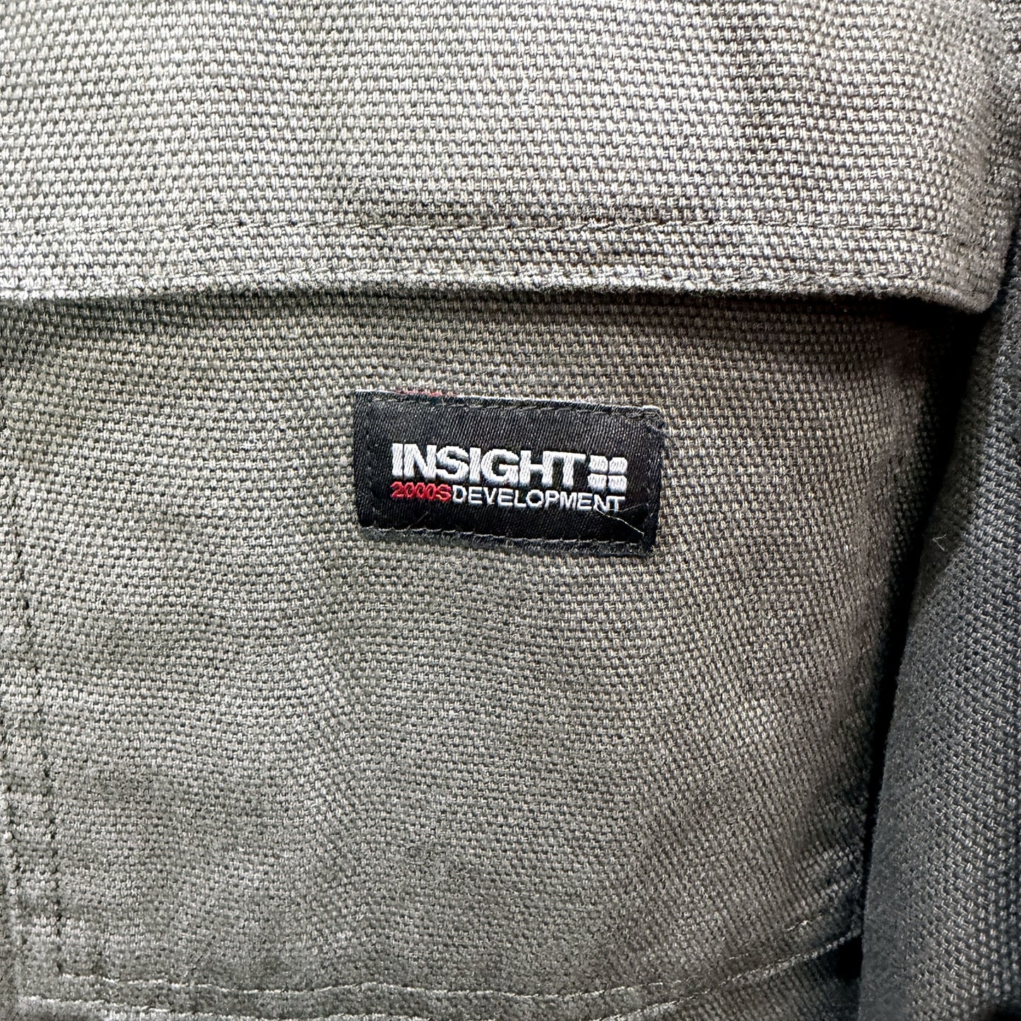 Insight Mens Casual Cotton Development Jacket in Dark Grey Size S NEW